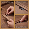FOMIYES Picture Frame Back Hardware Clips, 1000 Pieces Lightweight ...