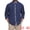 Dark Blue, variant on DARING DIVA Men's Contrast Trim Long Sleeve Button Down Formal Shirts S Black
