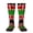 2 Black-2, variant on Knee High Socks for Women Africa Kenyans-Flag Long Tube Sock Uniform Socks