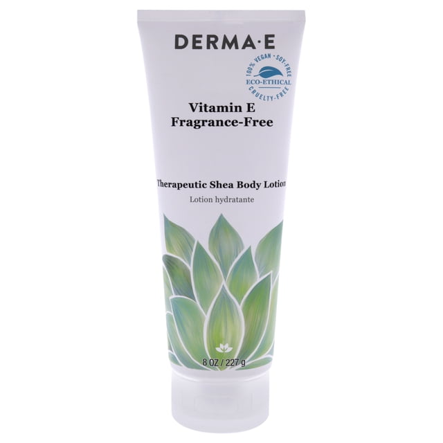 Loción corporal Derma-E Loción corporal terapéutica de karité con vitamina E 8 oz