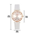 thumbnail image 3 of Ausyst Watch for Women QUARTZ Occident Fashion Clothing Jewelry Alloy Round Quartz Ladies Watch, 3 of 3