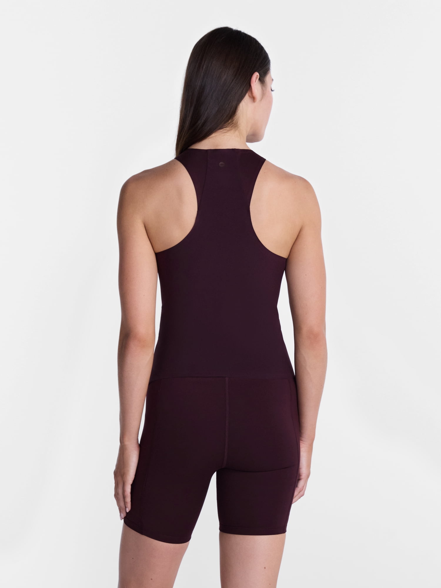 Avia Women's Quarter Zip Hybrid Tank Top, Sizes XS-XXXL
