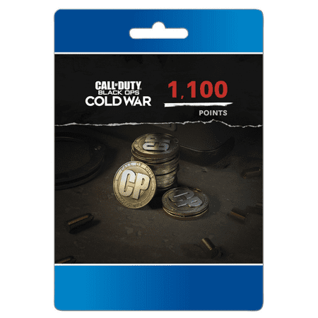 Call of Duty Cold War 1100 Points, Activision, PlayStation [Digital Download], 67018