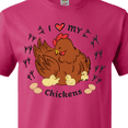 thumbnail image 4 of Inktastic I Heart My Chickens T-Shirt, 4 of 5