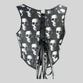 thumbnail image 2 of Gilet Structuré Corset Squelette Sombre Gothique pour Femmes pour Halloween, 2 of 5
