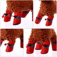 thumbnail image 2 of ADDHAT Christmas Pet Boots Nonslip for Dogs and Cats, 2 of 7