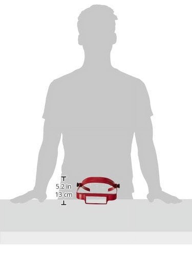 OptiSIGHT Magnifying Visor, Wearable Over Glasses and Includes 3 Lenses