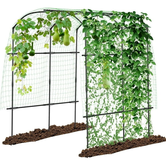 Extra Tall Garden Arch Trellis 87" H Arbor Plant Support Trellis Archway