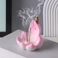 thumbnail image 7 of Dserhfy Lotus Incense Stick Holder Backflow Incense Burner Resin Incense Cone Holder for Incense Lovers Gift Home Table Centerpiece, 7 of 7