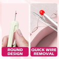 thumbnail image 4 of 2-in-1 Needle Threader & Seam Ripper, Plug-in Threading Tool for Sewing, Knitting, Quilting, Embroidery, Cross Stitch & Thread Remover, 4 of 5