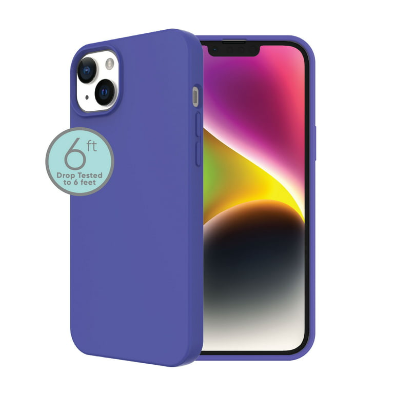 iPhone 14 Plus Silicone Case with MagSafe - Lilac - Apple