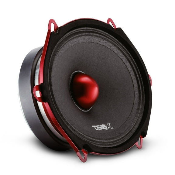 DS18 PRO-X57.4BM 5" x 7" 350W Max 4-Ohm Mid-Range Loudspeaker w/ Aluminum Bullet