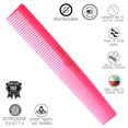 thumbnail image 5 of Allegro Combs #420 Barber Combs Hair Cutting Styling Pocket Comb Hair Stylist Neon Mix 12 pk., 5 of 8