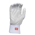thumbnail image 3 of Guantes de bateo de béisbol Rawlings Workhorse blancos talla XL, 3 of 7