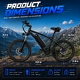 thumbnail image 3 of 20" Electric Bike for Adults, 250W Motor, 19MPH Max Speed, 48V 5.2Ah Removable Battery, LCD Display, Compact E-Bike UL2849, 3 of 8