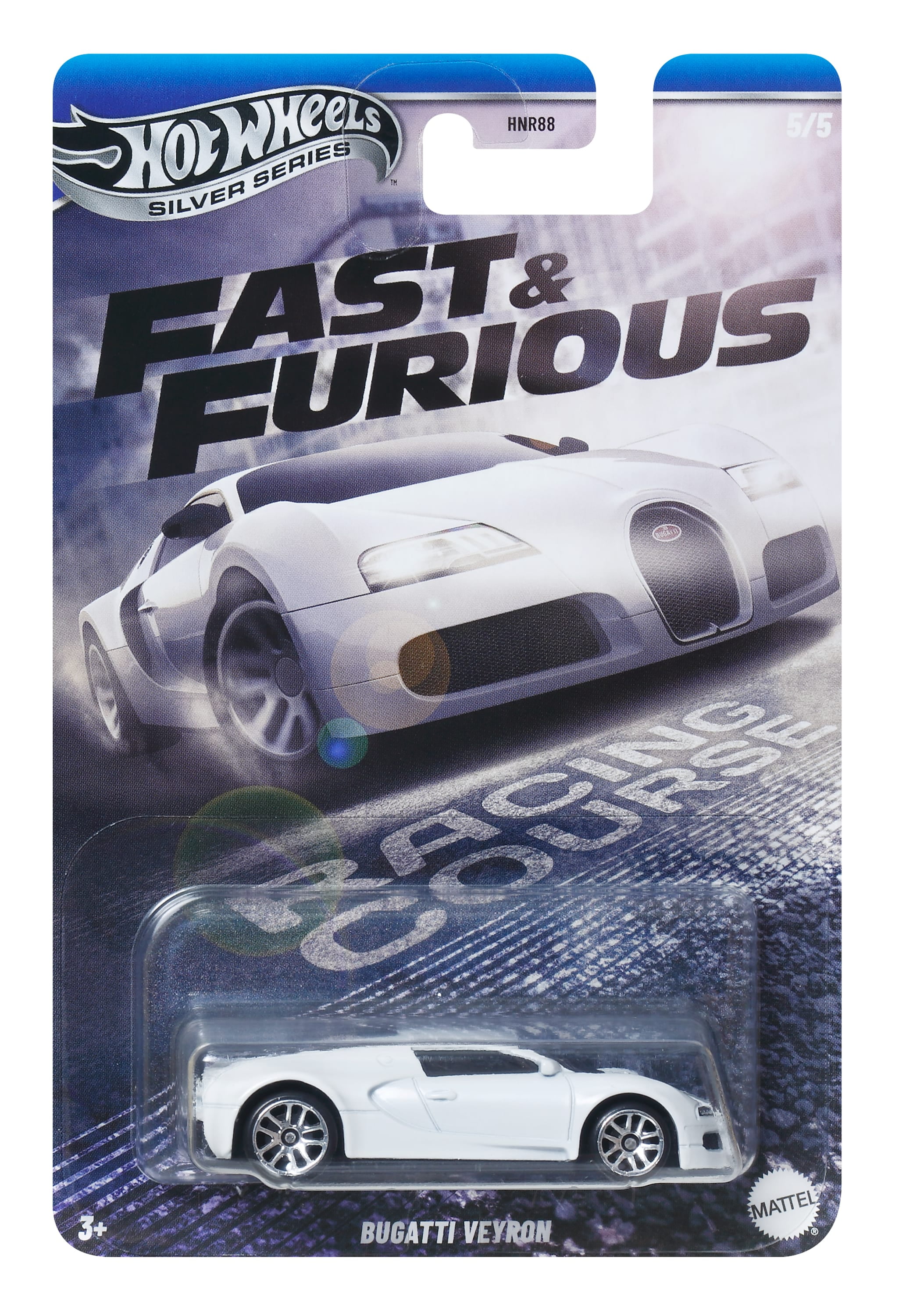 Hot Wheels Car, Fast & Furious-Themed Toy Car (Styles May Vary) [Walmart Exclusive]