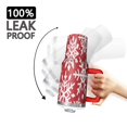 thumbnail image 3 of Red Christmas Snowflake Pattern Tumbler with Handle and Lid,40oz Double Wall Vacuum Insulated Tumbler,Cups Gift for Women and Men, 3 of 7