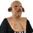 thumbnail image 4 of Fiudx Máscara de Terror, Diseño de Cara Arrugada Espeluznante, Material Ligero y Transpirable, Apariencia Realista, Decoración para Fiestas de Halloween, Cosplay, Ajuste Universal para Adultos, Tamañ, 4 of 7