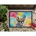 thumbnail image 2 of Carolines Treasures DAC2470MAT 0.15 x 18 x 27 in. Boston Terrier Hippie Dawg Doormat, 2 of 6
