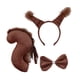 thumbnail image 3 of Accesorios para el cabello con diseño de animales para Halloween, pajarita para juegos de rol, recuerdos de fiesta Marrón sin guante, 3 of 9
