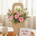 thumbnail image 4 of 10/20Pcs Recyclable Paper Gift Bags with Handle Valentine's Day Flower Handbag for Mother's Day Birthday Holiday Gifting, 4 of 8