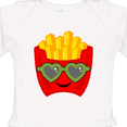 thumbnail image 4 of Inktastic French Fries Funny Fry Lover Boys or Girls Long Sleeve Baby Bodysuit, 4 of 5