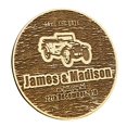 thumbnail image 2 of Custom Engraved Wood Magnet 30 Rustic Wedding Save The Date Wooden Magnets Persoanlized Gift, 2 of 2