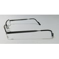 thumbnail image 4 of NEW HARRY LARY'S CLUBBY WOMENS/LADIES DESIGNER HALF-RIM SAGE CLASSIC SHAPE HALF-RIM FRAME DEMO LENSES 50-0-0 EYEGLASSES/GLASSES, 4 of 9