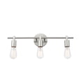 thumbnail image 6 of Better Homes & Gardens Modern 3 Light Vanity Fixture, Satin Nickel, Bulb Not Included, 6 of 7
