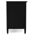 thumbnail image 2 of Simpli Home Warm Shaker 47 inch Wide Solid Wood TV Stand in Black For TVs up to 50 inches, 2 of 12
