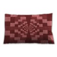 thumbnail image 1 of Ahgly Company Patterned Indoor Rectangular Valentine Red Lumbar Throw Pillow, 13 inch by 19 inch, 1 of 5
