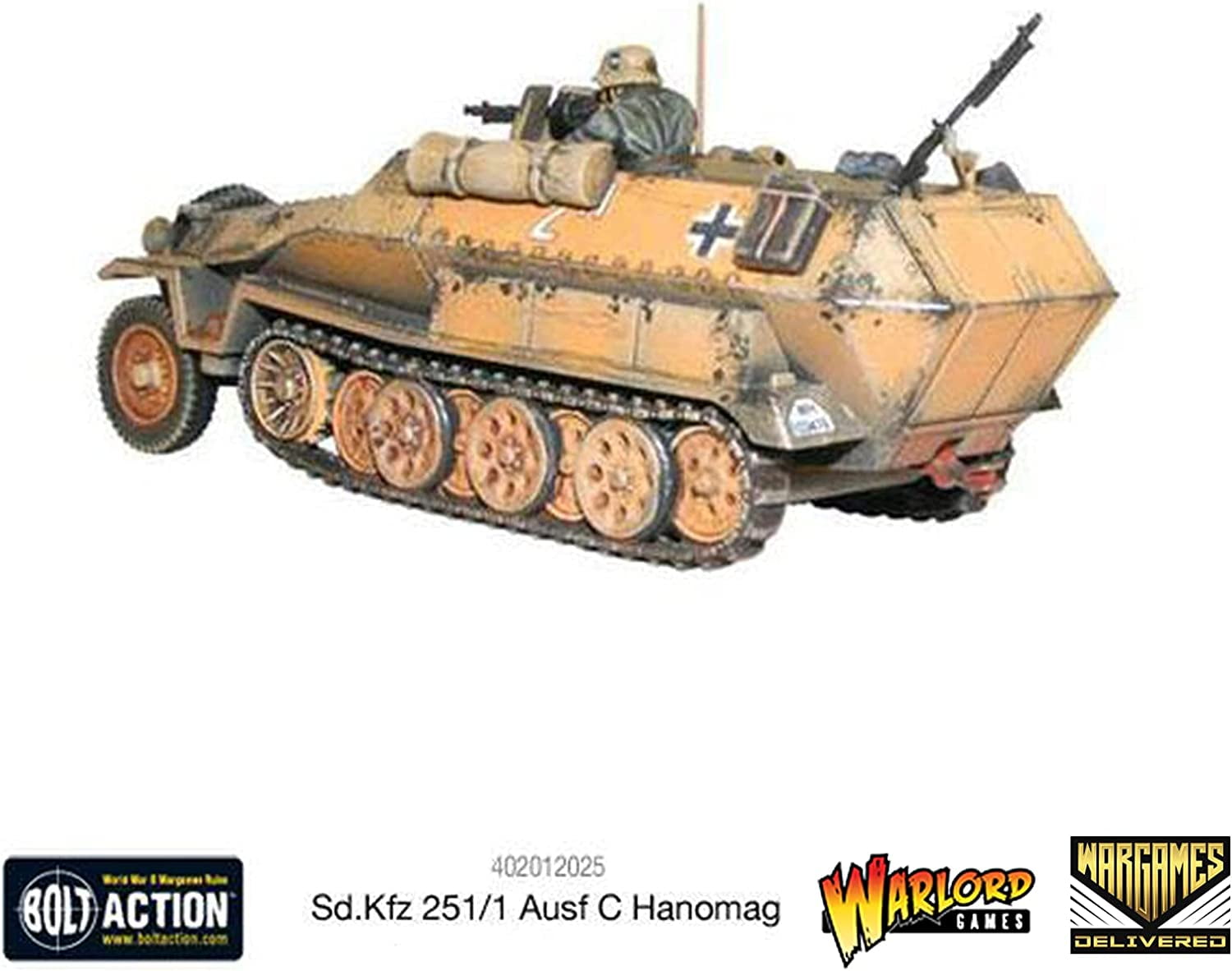 Bolt Action Sd.Kfz 251/1 Ausf D Hanomag (Plastic) | Bolt Action | Warlord Games