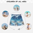 thumbnail image 6 of FORMRS Boys Swim Trunks Quick Dry Mesh Liner Boardshorts Sizes XS-XL, Floral Moon, 6 of 7