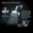thumbnail image 4 of Kohler K-14786-CP Loure Single-Function Showerhead, Polished Chrome, 4 of 10