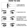 thumbnail image 4 of Magnetic eyeliner false eyelashes Kit Easy To Wear Quick Dry Liquid Eyeliner Magnetic eyeliner false eyelashes Magnetic Liquid Eyeliner False Eyelashes Tweezer Set Cosmetic Tools # 11, 4 of 7