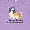 thumbnail image 4 of Inktastic I Love My Grandma Loves Me Cat Boys or Girls Baby Bodysuit, 4 of 5