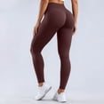 thumbnail image 5 of WERYOUNG Seamless Low Rise Yoga Pants For Women Stretchable Workout Leggings Non See Through Fitness Running Trousers Comfortable Bottoms L, 5 of 6