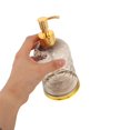 thumbnail image 4 of FUTUREORYY Botella Dispensadora Recargable Para Shampoo Con Transparente Y Borde Dorado Para, 4 of 7