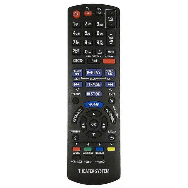 New N2QAYB000629 Control remoto para Panasonic cine en casa System SC-BTT270