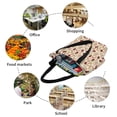 thumbnail image 6 of Honeii Valentine'S Day Rose Print Women Top Handle Satchel Handbags,Fashion Handbag,Messenger Tote Bag Purse for Women,Shoulder Bag Handbag for Travel, Work, 6 of 6