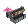 thumbnail image 2 of Automotive 15 Way Fuse Box Block Holder Control Box w/Rey Harness, 2 of 7