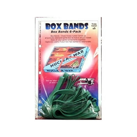 Flying Buffalo Box Bands: 8 Green 800
