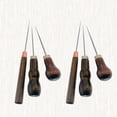 thumbnail image 6 of Homoyoyo Sewing Awl Tool Kit with Wooden Handle, 6 Pieces Assorted Colors for , Fabric, and Craft Sewing, 6 of 8