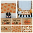 thumbnail image 6 of Fsqjgq Fall Door Mat Washable Halloween Welcome Doormats Pumpkin Bathroom Rugs Home Decor Non Slip Floor Mats Thanksgiving Carpet Area Rugs 15" x 23", 6 of 6