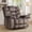 Brown, variant on Bonzy Home XL Power Recliner Chair - 41" Wide Electric Massage Recliner with Heat & USB Charging, Overstuffed PU Leather Reclining Sofa for Living Room, Black