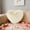🔥 Beige, variant on Msgweeeg Bed Throw Pillows Valentine Day Decorations Large Throw Pillows Imitation Hair Pillow Heart Shaped Sofa Waist Cushion Long Hair Wedding High End Cute Heart Shaped Gift