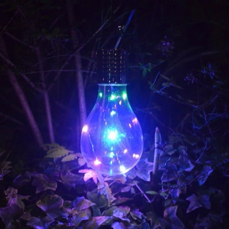 Solar Lights Outdoor Hanging Garden Bulbs Color Light Solar Lights Outdoor Hanging Garden Bulbs Color Light
