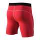 thumbnail image 2 of Pantalones cortos deportivos para hombre - tejido elástico y transpirable, ideal para correr, gimnasio o yoga - talla XL (rojo), 2 of 6