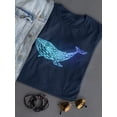 thumbnail image 3 of Neon Whale Shaped T-Shirt Women -Image by Shutterstock, Female Small, 3 of 4