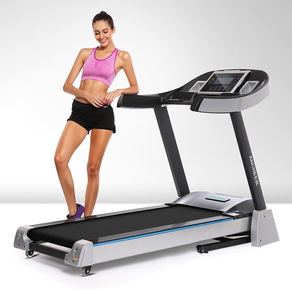 4.5Hp Foldable Electric Treadmill Exercise Fitness Equipment Walking Running Machine Gym Home BETT